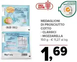 Todis Medaglioni di prosciutto cotto offerta