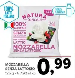 Todis Mozzarella senza lattosio offerta