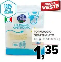 Todis Formaggio grattugiato offerta