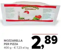 Todis Mozzarella per pizza offerta