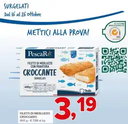 Todis Filetti di merluzzo croccanti offerta