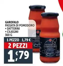 Deco Supermercati Garofalo passata di pomodoro offerta