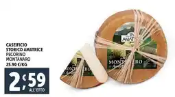 Deco Supermercati Caseificio storico amatrice pecorino montanaro offerta