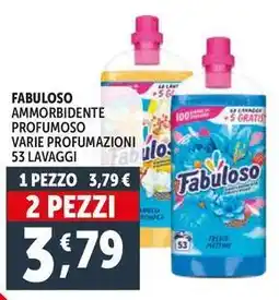 Deco Supermercati FABULOSO AMMORBIDENTE PROFUMOSO offerta