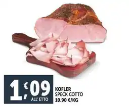 Deco Supermercati Kofler speck cotto offerta