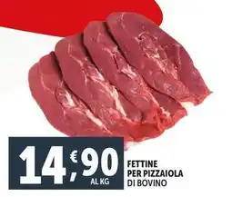 Deco Supermercati Fettine per pizzaiola di bovino offerta