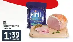 Deco Supermercati Fini lusso prosciutto cotto offerta