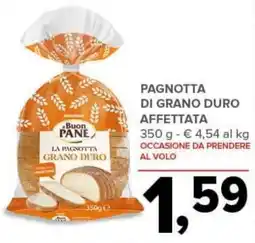 Todis Pagnotta di grano duro affettata offerta