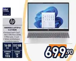 Unieuro OMNIBOOK 5 LAPTOP AI 16-AF1006NL offerta
