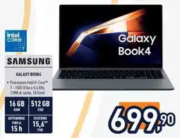 Unieuro SAMSUNG GALAXY BOOK4 offerta