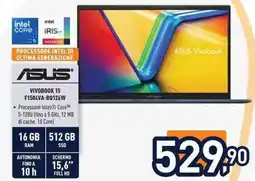 Unieuro ASUS VIVOBOOK 15 F1504VA-BQ126W offerta