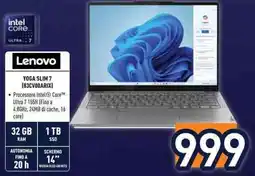 Unieuro Lenovo YOGA SLIM 7 (83CV00ARIX) offerta