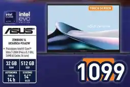 Unieuro ASUS ZENBOOK 14 UX3405CA-PZ462W offerta