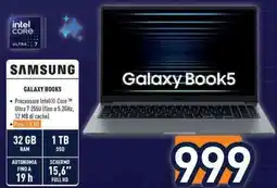 Unieuro SAMSUNG GALAXY BOOK5 offerta