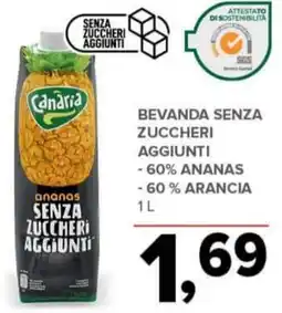 Todis Bevanda senza zuccheri aggiunti offerta