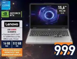 Unieuro Lenovo LOQ GAMING 83JEQOBTIX offerta