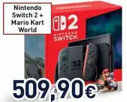 Unieuro Nintendo Switch 2 + Mario Kart World offerta