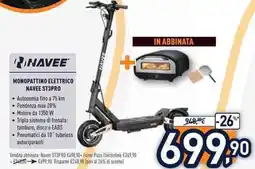 Unieuro NAVEE MONOPATTINO ELETTRICO NAVEE ST3PRO offerta