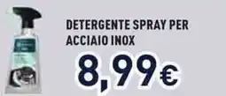 Unieuro Detergente spray per acciaio inox offerta