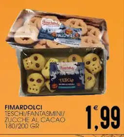 SpesAmica Fimardolci teschi/fantasmini/ zucche al cacao offerta