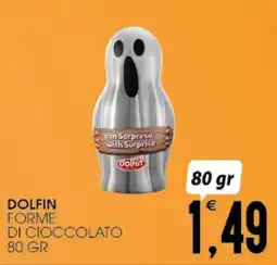 SpesAmica Dolfin forme di cioccolato offerta