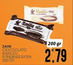 SpesAmica Zaini cioccolato bianco/ fondente extra offerta