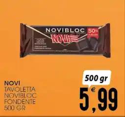 SpesAmica Novi tavoletta novibloc fondente offerta