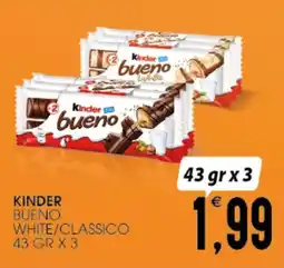 SpesAmica Kinder bueno white/classico offerta