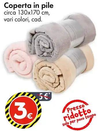 Tedi Coperta in pile offerta