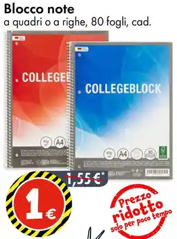 Tedi Blocco note offerta