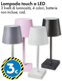 Tedi Lampada touch a LED offerta