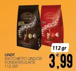 SpesAmica Lindt sacchetto lindor fondente/latte offerta
