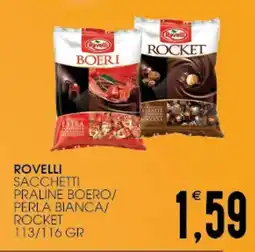 SpesAmica Rovelli sacchetti praline boero/ perla bianca/ rocket offerta