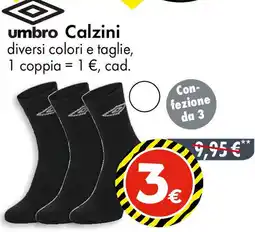 Tedi Umbro Calzini offerta
