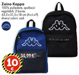 Tedi Zaino Kappa offerta