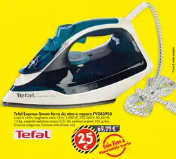 Tedi Tefal Express Steam ferro da stiro a vapore FV2839E0 offerta
