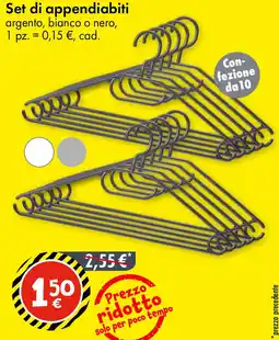 Tedi Set di appendiabiti offerta