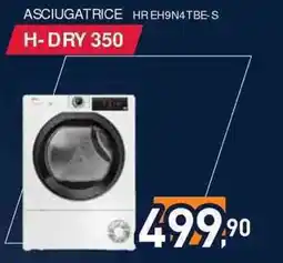 Unieuro Hoover ASCIUGATRICE HREH9N4TBE-S H-DRY 350 offerta