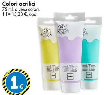 Tedi Colori acrilici offerta