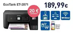 Unieuro EPSON EcoTank ET-2871 offerta