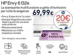 Unieuro HP Envy 6132e offerta