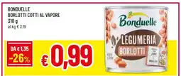 Famila BONDUELLE BORLOTTI COTTI AL VAPORE offerta