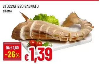 Famila STOCCAFISSO BAGNATO offerta