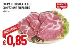 Famila COPPA DI SUINO A FETTE CONFEZIONE RISPARMIO offerta
