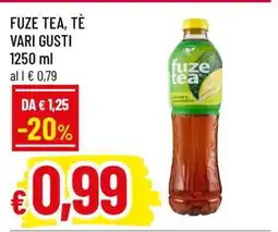 Famila FUZE TEA, TÈ VARI GUSTI offerta