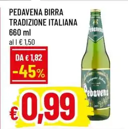 Famila PEDAVENA BIRRA TRADIZIONE ITALIANA offerta