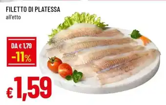 Famila FILETTO DI PLATESSA offerta