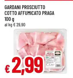 Famila GARDANI PROSCIUTTO COTTO AFFUMICATO PRAGA offerta