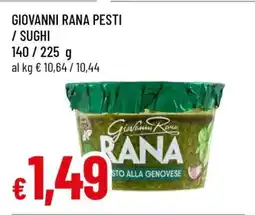 Famila GIOVANNI RANA PESTI / SUGHI offerta