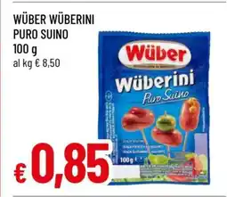 Famila Wüber Wüberini Puro Suino offerta